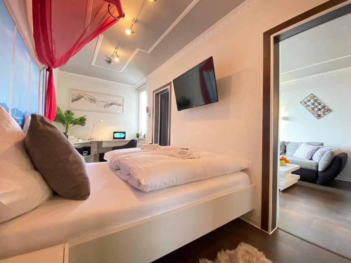 Relaxapartments Abendsonne Im Herzen Des Harzes - Ein El Dorado Fuer Wanderer, Biker Und Ruhesuchende - Mit Sonnigem Balkon Und Platz Fuer Bis Zu 3 Personen กอสลาร์ ภายนอก รูปภาพ